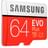 Карта памяти MicroSD 64GB Samsung Evo+, UHS-I 95MB/s, Class 10 + SD Adapter (MB-MC64HA/RU) - фото #1, Technodom.kz