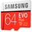 Карта памяти MicroSD 64GB Samsung Evo+, UHS-I 95MB/s, Class 10 + SD Adapter (MB-MC64HA/RU) - фото #2, Technodom.kz