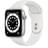 Смарт-часы Apple Watch Series 6 GPS, 44mm Silver Aluminium Case with White Sport Band - фото #0, Technodom.kz