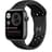 Смарт-часы Apple Watch Nike Series 6 GPS, 44mm Space Gray Aluminium Case with Black Nike Sport Band - фото #0, Technodom.kz