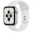 Смарт-часы Apple Watch SE GPS, 44mm Silver Aluminium Case with White Sport Band - фото #0, Technodom.kz