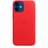 Чехол для IPhone 12 mini, Leather Case with MagSafe, Red (MHK73ZM/A) - фото #0, Technodom.kz