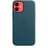 Чехол для IPhone 12 mini, Leather Case with MagSafe, Baltic Blue (MHK83ZM/A) - фото #2, Technodom.kz