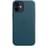 Чехол для IPhone 12 mini, Leather Case with MagSafe, Baltic Blue (MHK83ZM/A) - фото #4, Technodom.kz