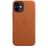 Чехол для IPhone 12 mini, Leather Case with MagSafe, Saddle Brown (MHK93ZM/A) - фото #0, Technodom.kz