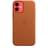 Чехол для IPhone 12 mini, Leather Case with MagSafe, Saddle Brown (MHK93ZM/A) - фото #2, Technodom.kz