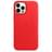 Чехол для IPhone 12 Pro Max, Leather Case with MagSafe, Red (MHKJ3ZM/A) - фото #3, Technodom.kz