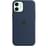 Чехол для IPhone 12 mini, Silicone Case with MagSafe, Deep Navy (MHKU3ZM/A) - фото #1, Technodom.kz