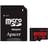 Карта памяти MicroSD 128GB Apacer, UHS-I 85MB/s, Class 10 + SD Adapter (AP128GMCSX10U5-R) - фото #1, Technodom.kz