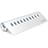 Адаптер USB Hub ORICO to 10*USB 3.0, Silver (M3H10-V1-EU-SV-BP) - фото #0, Technodom.kz
