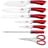 Набор ножей Infinity Line Red Metallic 8pcs Berlinger Haus BH-2043 - фото #1, Technodom.kz
