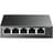 Настольный коммутатор, TP-Link TL-SG1005P, 5 портов, 4 портов PoE+ 10/100/1000 Mbps (TL-SG1005P) - фото #0, Technodom.kz