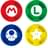 Nintendo Switch (NSW-036U) арналған Hori Super Mario ауыстырмалы жапсырмалары - фото #0, Technodom.kz