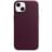 Чехол для iPhone 13, Leather Case with MagSafe, Dark Cherry (MM143ZM/A) - фото #0, Technodom.kz