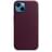Чехол для iPhone 13, Leather Case with MagSafe, Dark Cherry (MM143ZM/A) - фото #2, Technodom.kz