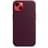 Чехол для iPhone 13, Leather Case with MagSafe, Dark Cherry (MM143ZM/A) - фото #4, Technodom.kz