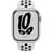 Смарт-часы Apple Watch Nike Series 7 GPS, 45mm Starlight Aluminium Case with Pure Platinum Nike Band - фото #1, Technodom.kz
