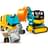 Конструктор LEGO Duplo Грузовик и гусеничный экскаватор (10931) - фото #3, Technodom.kz