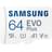 Карта памяти MicroSD 64GB Samsung Evo+, UHS-I 130MB/s, Class 10 + SD Adapter (MB-MC64KA/RU) - фото #0, Technodom.kz