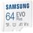 Карта памяти MicroSD 64GB Samsung Evo+, UHS-I 130MB/s, Class 10 + SD Adapter (MB-MC64KA/RU) - фото #1, Technodom.kz