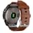 Смарт-часы Garmin Fenix 7 Sapphire Solar, Titanium with Chestnut Leather Band (010-02540-31) - фото #3, Technodom.kz
