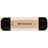 USB Флешка 128GB Transcend JetFlash 930C Type-A/Type-C 3.2 Gen 1 (3.1) Gold Металл (TS128GJF930C) - фото #0, Technodom.kz
