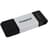 USB Флешка 256GB Kingston DataTraveler 80 Type-C 3.2 Gen 1 Metal (DT80/256GB) - фото #2, Technodom.kz