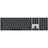 Клавиатура беспроводная Apple Magic Keyboard с Touch ID и цифровой панелью, Black (MMMR3RS/A) - фото #0, Technodom.kz
