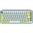 Клавиатура беспроводная USB/BT Logitech POP Keys, Mint (920-010717) - фото #0, Technodom.kz