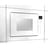 Встраиваемая микроволновая печь Korting KMI 825 TGW - фото #1, Technodom.kz