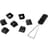 Cменные клавиши HyperX PBT Keycaps Full Key Set, Black (519P1AA#ACB) - фото #0, Technodom.kz