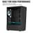 Aerocool Wave MidTower кейсі, window, Black ATX (Wave-G-BK-v2) - фото #3, Technodom.kz