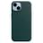 Чехол для iPhone 14, Leather Case with MagSafe, Forest Green (MPP53ZM/A) - фото #0, Technodom.kz