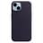 Чехол для iPhone 14, Leather Case with MagSafe, Ink (MPP63ZM/A) - фото #0, Technodom.kz