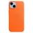 Чехол для iPhone 14, Leather Case with MagSafe, Orange (MPP83ZM/A) - фото #0, Technodom.kz