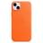 Чехол для iPhone 14 Plus, Leather Case with MagSafe, Orange (MPPF3ZM/A) - фото #2, Technodom.kz