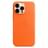 Чехол для iPhone 14 Pro Max, Leather Case with MagSafe, Orange (MPPR3ZM/A) - фото #1, Technodom.kz