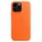 Чехол для iPhone 14 Pro Max, Leather Case with MagSafe, Orange (MPPR3ZM/A) - фото #3, Technodom.kz