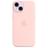Чехол для iPhone 14, Silicone Case with MagSafe, Chalk Pink (MPRX3ZM/A) - фото #1, Technodom.kz