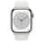 Смарт часы Apple Watch Series 8, 41mm Silver Aluminium Case with White Sport Band (MP6K3GK/A) - фото #1, Technodom.kz