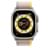 Смарт-часы Apple Watch Ultra, 49mm Titanium Case with Yellow/Beige Trail Loop - S/M (MNHK3GK/A) - фото #1, Technodom.kz