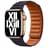 Браслет Apple 41mm Ink Leather Link - S/M (MP833ZM/A) - фото #1, Technodom.kz