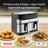Аэрогриль Tefal Dual Easy Fry&Gril EY-905D10 - фото #1, Technodom.kz