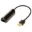 Адаптер USB Ethernet Vention CEGBB (USB 2.0/RJ-45 LAN, 100Мб/С, Black) - фото #0, Technodom.kz