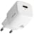 Адаптер питания USAMS USB-C 20W PD, White (CC124TC02) - фото #1, Technodom.kz