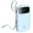 Внешний аккумулятор Baseus, QPow2 DGT 20000mAh+2 вс.каб 30W, Blue (BAS-P1005500931300) - фото #2, Technodom.kz