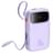 Внешний аккумулятор Baseus, QPow2 DGT 10000mAh+2 вс.каб 30W, Violet (BAS-P1005500851300) - фото #2, Technodom.kz