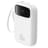 Внешний аккумулятор Baseus, QPow2 DGT 10000mAh+2 вс.каб 30W, White (BAS-P1005500821300) - фото #1, Technodom.kz