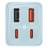 Адаптер питания Baseus, GaN6 Pro USB-2C+2A 65W с каб, Blue (BAS-P1016270131300) - фото #4, Technodom.kz