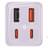 Адаптер питания Baseus, GaN6 Pro USB-2C+2A 65W с каб, Violet (BAS-P1016270153300) - фото #2, Technodom.kz